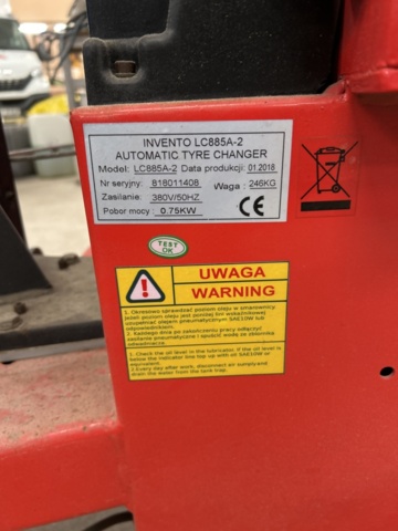 1430020-6 Automatisk däckomläggare