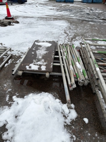 1449371-3 Aluminiumställnings tillbehör