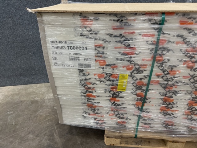 1449490-2 24 st Innedörrar Dooria 1000 Polar vit, 625x2040mm