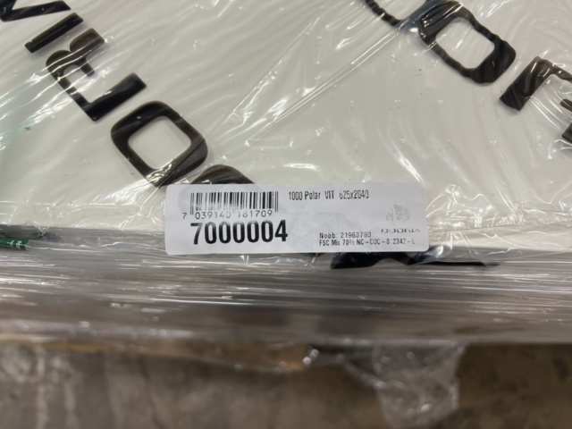 1449490-5 24 st Innedörrar Dooria 1000 Polar vit, 625x2040mm