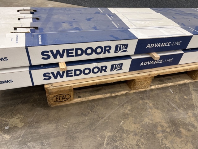 1449494-2 9 st Dörrkarmar Swedoor 07x21 vit