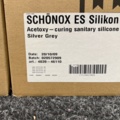 1449504-2 108 st Våtrumssilicon Schönox, dark grey & silver grey
