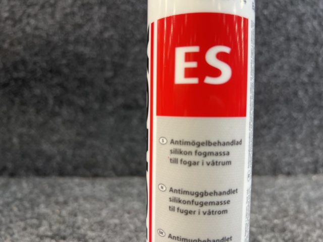 1449504-6 108 st Våtrumssilicon Schönox, dark grey & silver grey