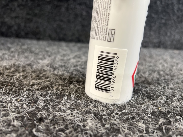 1449504-7 108 st Våtrumssilicon Schönox, dark grey & silver grey