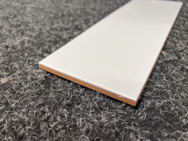 1449505-3 42 st Förpackningar kakelplattor vita 10x30 cm