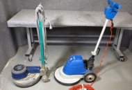 1274489 Golvvårdsmaskiner/städmaskiner 2 st - Electrolux Euroclean Satellite 450 & Wetrok Servomat