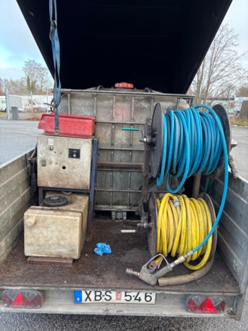 1364011-11 Släpvagn med hetvattentvätt - Sävsjösläpet