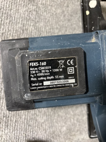 1274494-8 Samling med diverse elverktyg