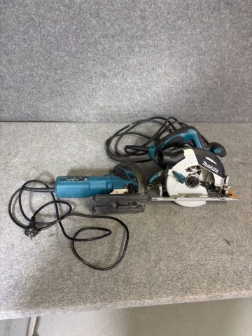 1443712-1 Sticksåg och cirkelsåg - Makita 4351FCT / HS6101