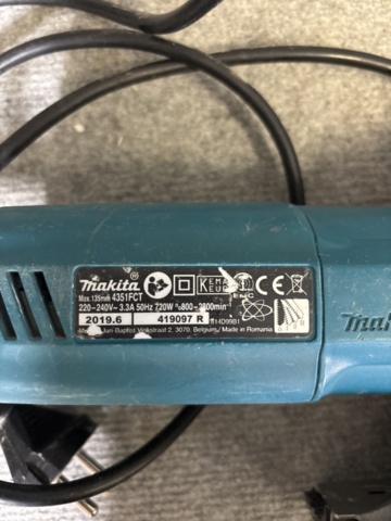 1443712-4 Sticksåg och cirkelsåg - Makita 4351FCT / HS6101