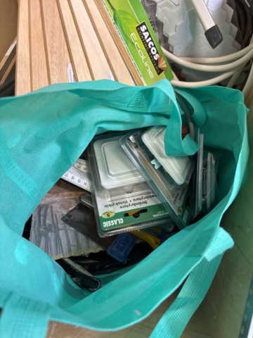 1443713-22 Samling med verktyg och utrustning - Stanley, Festool, Biltema m.fl.