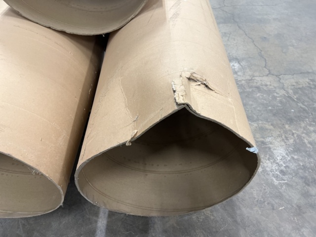 1449635-4 3 st Formrör för gjutning, Tecca