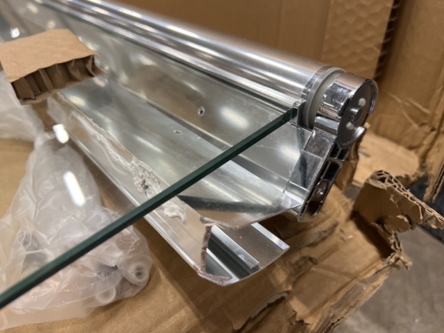 1449636-6 Duschvägg rak 190x70 cm