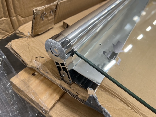 1449636-7 Duschvägg rak 190x70 cm