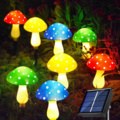 1449844-4 3 pcs Solar Powered String Lights Mushroom Glow (3 mushrooms) - Free shipping