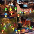 1449844-5 3 pcs Solar Powered String Lights Mushroom Glow (3 mushrooms) - Free shipping