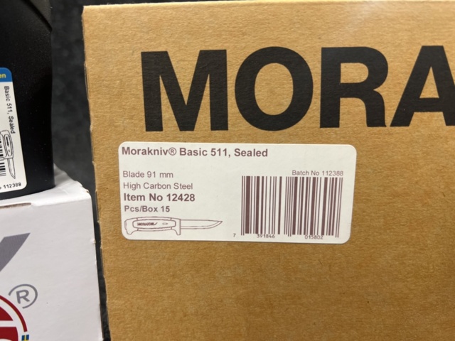 1449784-4 10 Mora knives Basic 511