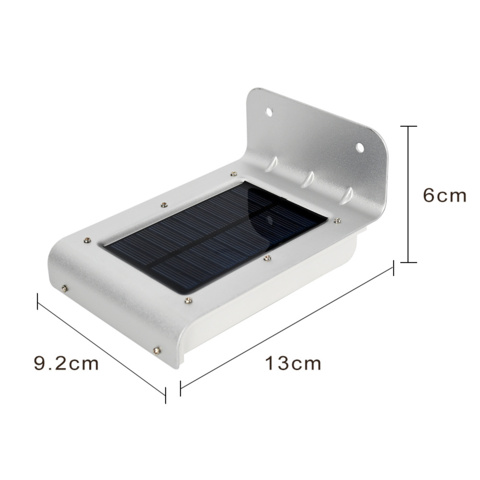 1449910-1 4 pcs Solar wall lights with sensor - 16 LED - IP44 - Free shipping
