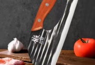 1449938 Kökshacka – 5Cr15 Rostfritt stål – Trähandtag - Fri frakt