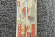 1449942 4 st Trancherset med kniv, gaffel & brynstål - Fri frakt