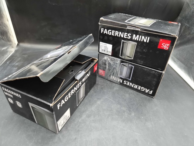 1447615-2 Vägglampa, 3 st -  Fagernes Mini