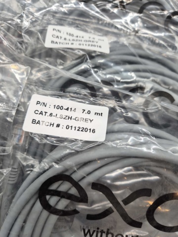1447621-2 Nätverkskabel, 18 st - Excel , Cat.6 LSZH