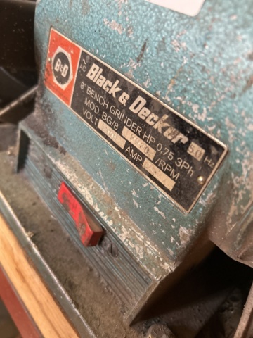 1423615-3 Bänkslipmaskin - Black & Decker BG/8