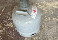 1423622 Gasolflaska (tom) - AGA, 9,5 kg