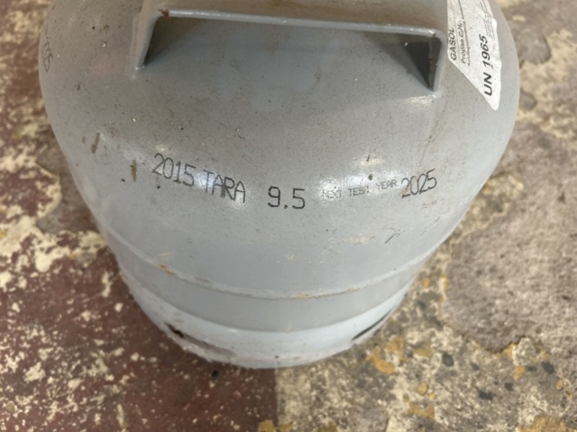 1423622-2 Gasolflaska (tom) - AGA, 9,5 kg