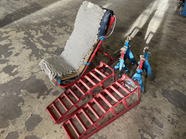 1423623-2 Verkstadskit - pallbockar, ramper och verkstadsstol