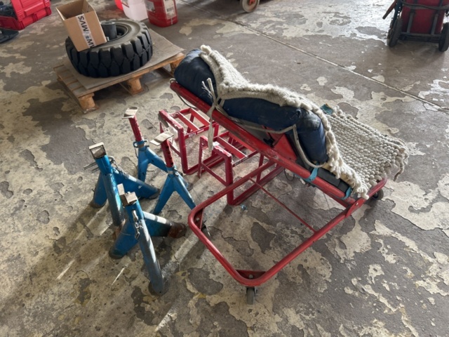 1423623-4 Verkstadskit - pallbockar, ramper och verkstadsstol