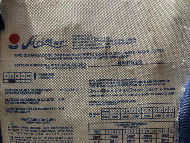 1423626-4 Livbåtar/flottar 2 st - Plastimo Cruiser 6 / Arimar Nautilus