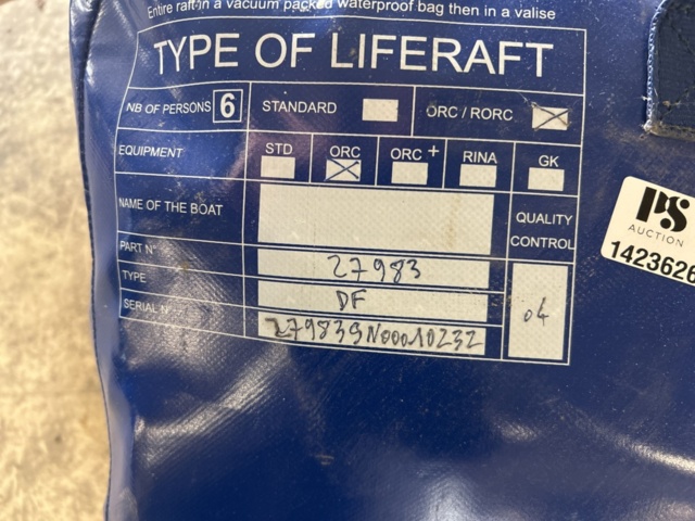 1423626-9 Livbåtar/flottar 2 st - Plastimo Cruiser 6 / Arimar Nautilus