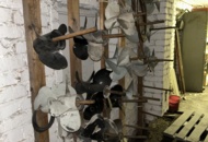 1423660 Större samling med diverse reservdelar och inventarier från båtverkstad