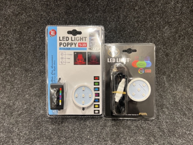 1454178-2 Ca 1600 st LED ljusplattor för Poppy