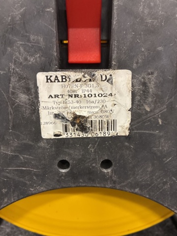 1439964-3 Kabelvinda Amiga 40m IP44