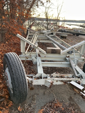 1423669-16 Boat cradle/pick-up trolley