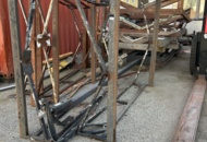 1423682 Samling med båtvaggor/upptagningsvagnar ca 12 st