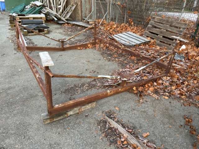 1423682-10 Samling med båtvaggor/upptagningsvagnar ca 12 st