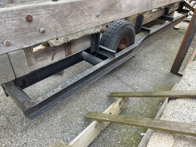 1423682-18 Samling med båtvaggor/upptagningsvagnar ca 12 st