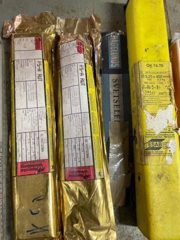 1454183-7 Svetselektroder