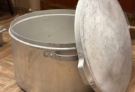 1396262 Stora grytor 2 st med lock och silinsatser