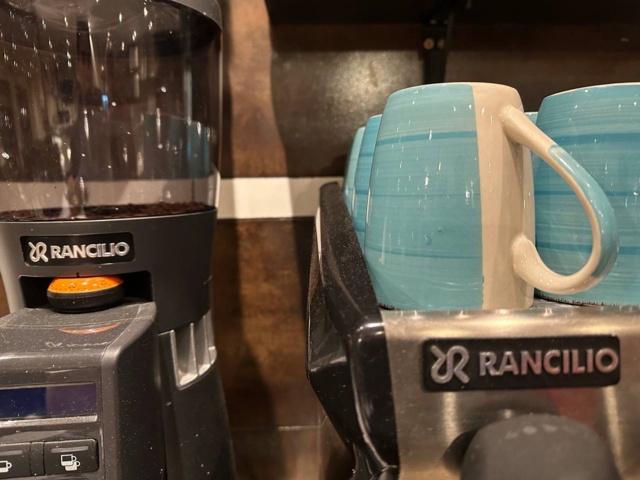 1396264-4 Espresso machine with grinder - Rancilio