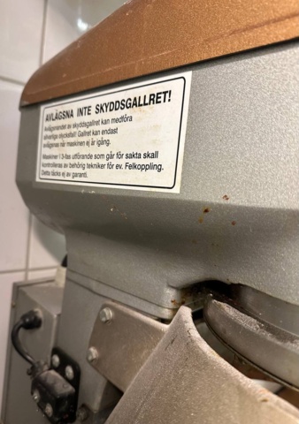 1396265-4 Dough mixer 20L - Smaky SP-200