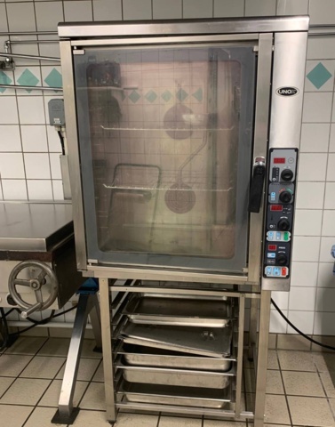 1396282-3 Combi oven with trolleys and accessories - UNOX