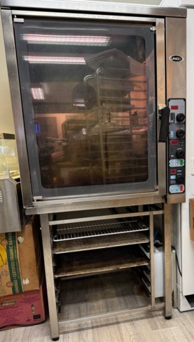 1396282-7 Combi oven with trolleys and accessories - UNOX