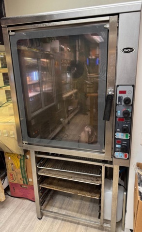 1396282-9 Combi oven with trolleys and accessories - UNOX