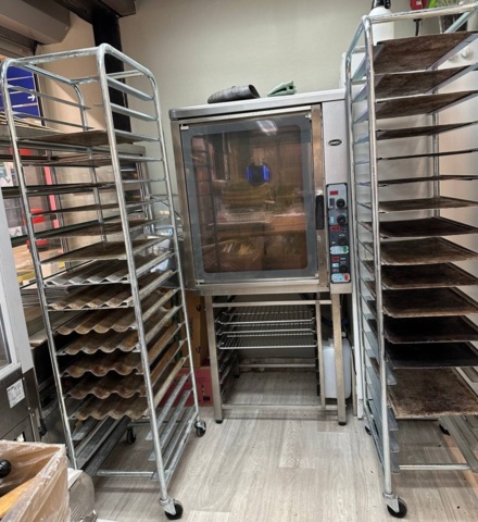 1396282-2 Combi oven with trolleys and accessories - UNOX