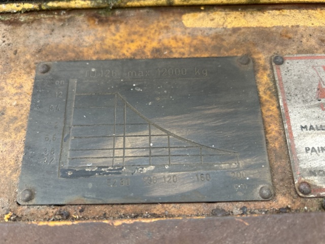 1423684-61 Forklift Valmet TD126-A1240 -1969