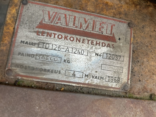 1423684-59 Forklift Valmet TD126-A1240 -1969